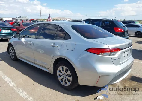 2020 Toyota Corolla Le from USA, damaged, VIN JTDEPRAE5LJ009694